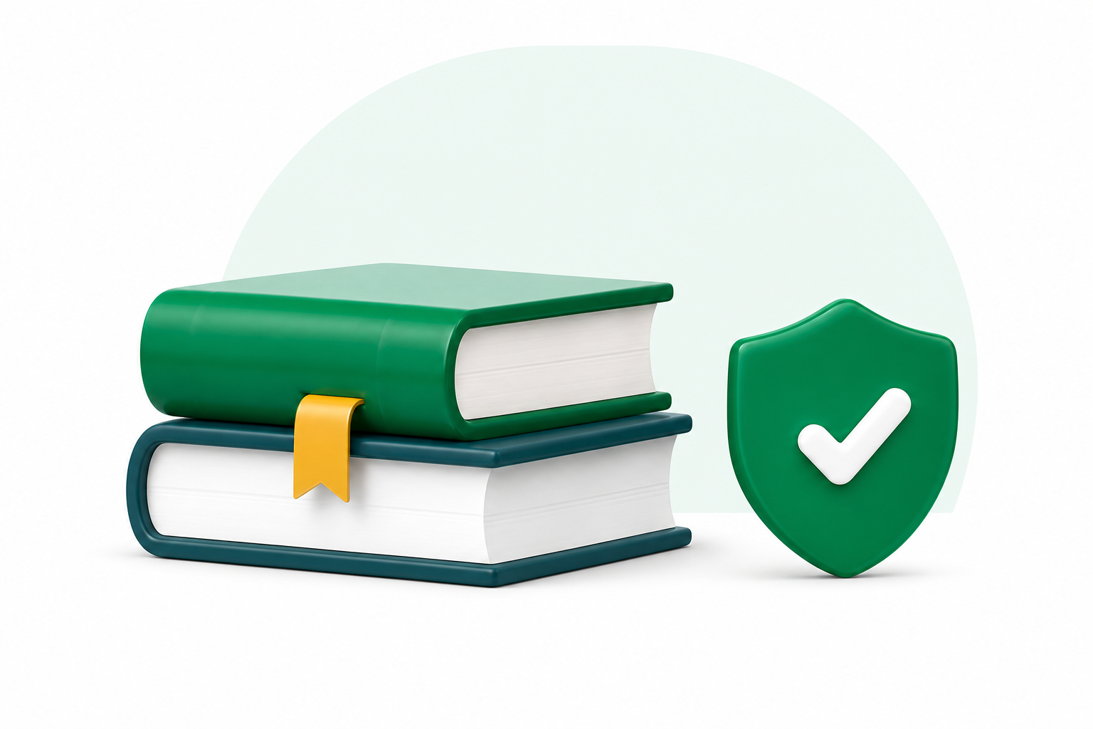 Books and security shield